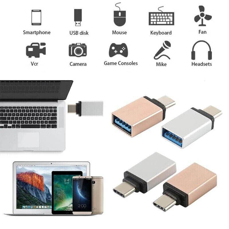 USB Type-C to USB 3.0 Adapter OTG Converter for Phone Tablet Laptop - Image 3