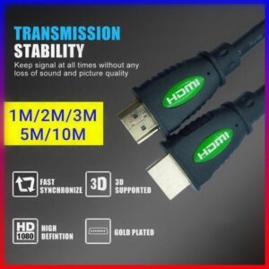 1-5M HDMI V2.0 Cable 4K Ultra HD 1080P 3D & High-Speed Ethernet
